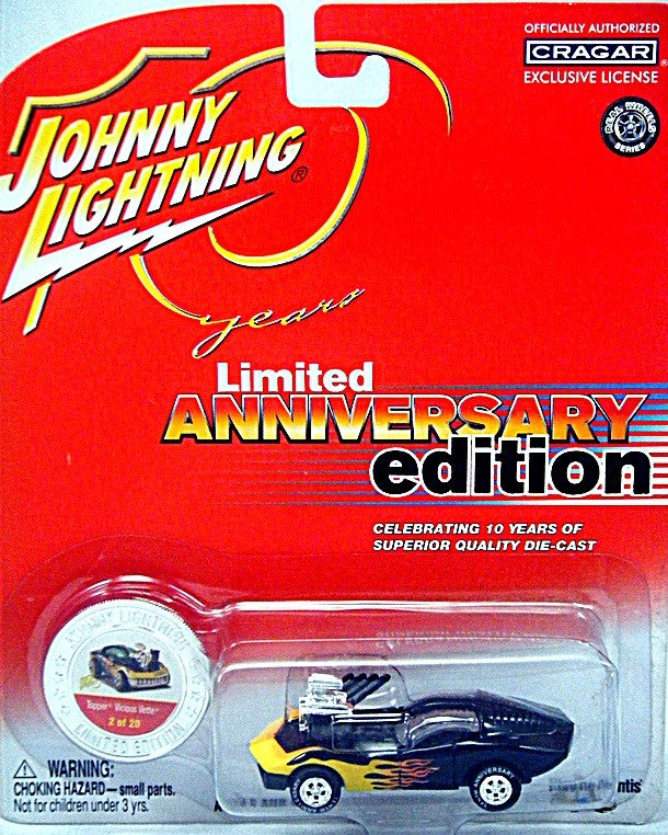 Johnny Lightning - 1oth Annivesary Editions - Vicious Vette - Chevrolet Corvette