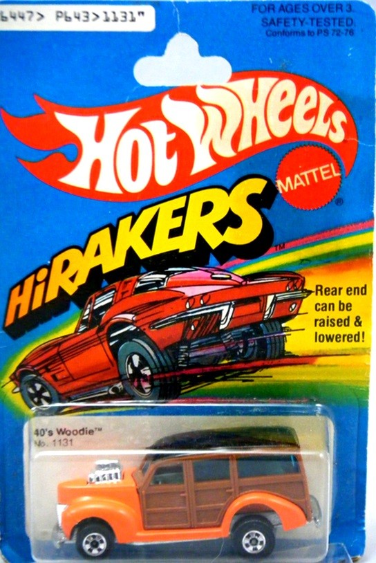 Hot Wheels - HiRakers - 40's Ford Woodie