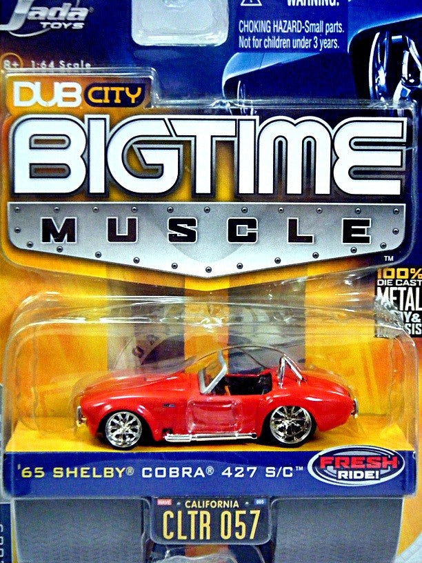 Jada Big Time Muscle - 1965 Shelby Cobra 427 S/C