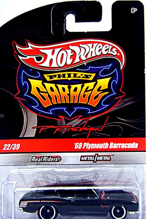 Hot Wheels Phils Garage 1968 Plymouth Barracuda - MOPAR Muscle