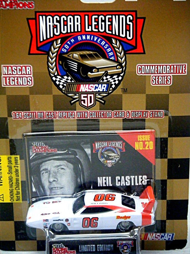 Racing Champions NASCAR Legends Series - Neil Castles Dodge Charger Da ...