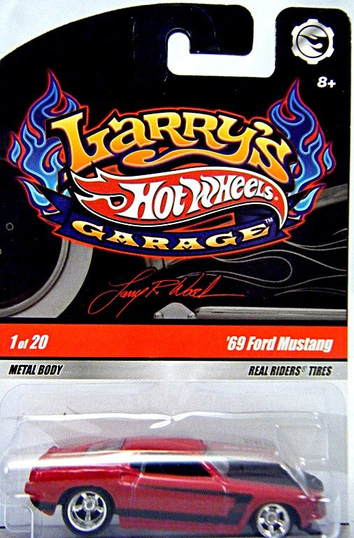 Hot Wheels Larrys Garage 1969 Ford Mustang Fastback