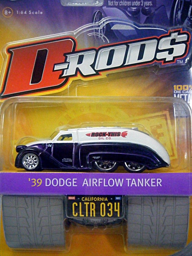 Jada D-Rods - 1936 Dodge Airflow Oil Tanker