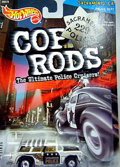 Hot Wheels Cop Rods Sacramento Police Department 1955 Chevrolet Nomad