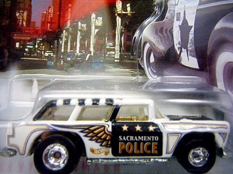 Hot Wheels Cop Rods Sacramento Police Department 1955 Chevrolet Nomad