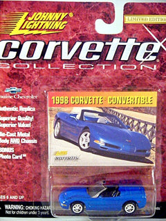 Johnny Lightning Corvette Series - Chevrolet Corvette C5 Convertible