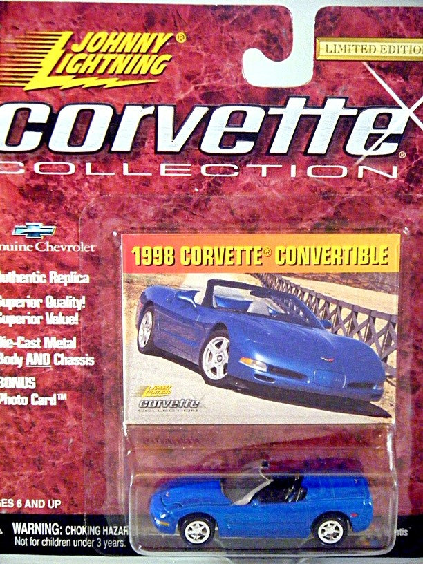Johnny Lightning Corvette Series - Chevrolet Corvette C5 Convertible