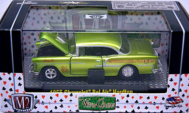 M2 Machines - Wild Card Series - 1955 Chevy Bel Air Gasser