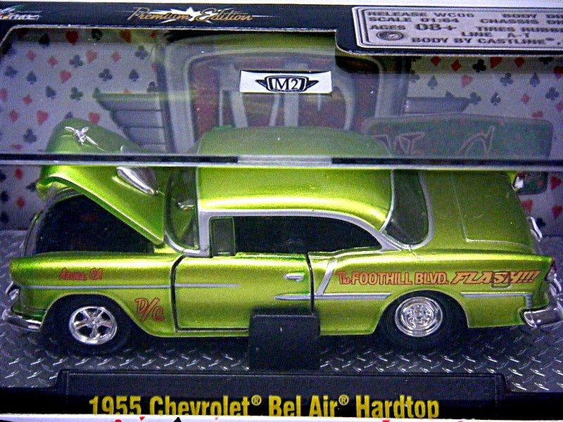 M2 Machines - Wild Card Series - 1955 Chevy Bel Air Gasser