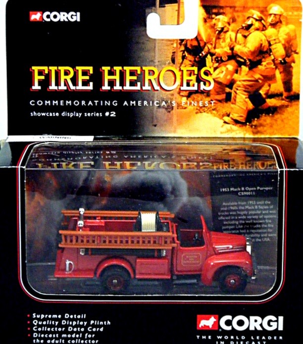 Corgi: Boston Fire Dept. Mack B Open Pumper