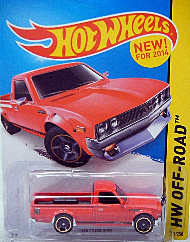 Hot Wheels 2014 New Models Series - Datsun 620 Pickup Truck