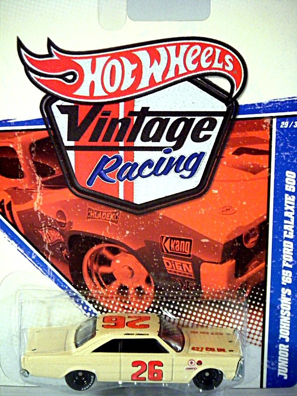 Hot Wheels Vintage Racing - 1965 Ford Galaxie 500 NASCAR Stock Car