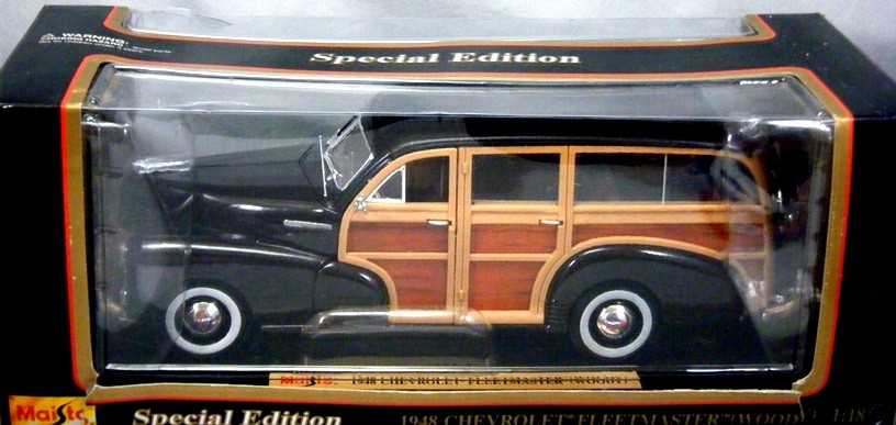 Maisto 1:18 Scale - 1948 Chevrolet Fleetmaster Woody Station Wagon