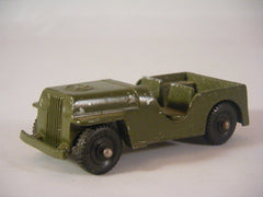 Tootsietoy - 1950 Army Jeep CJ3