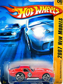 Hot Wheels 2007 New Models Series - Shelby Cobra Daytona Coupe