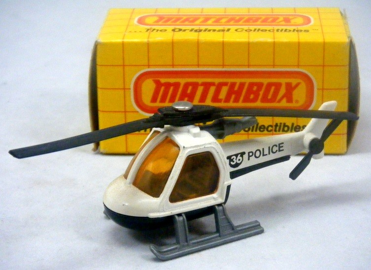 Matchbox Police Helicopter