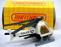 Matchbox Police Helicopter