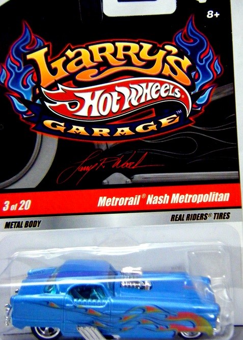 Hot Wheels Larrys Garage Nash Metropolitan NHRA Dragster