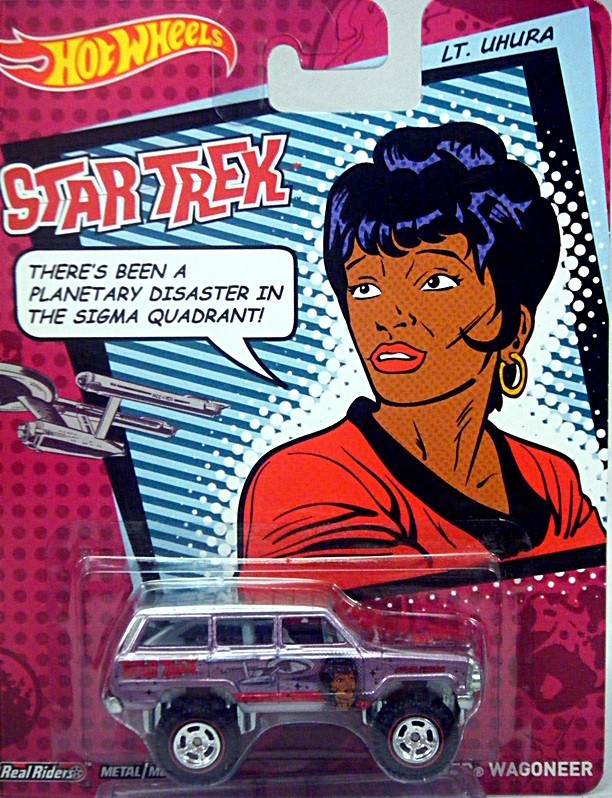Hot Wheels Nostalgia - Star Trek - Lt. Uhura 1988 Jeep Wagoneer