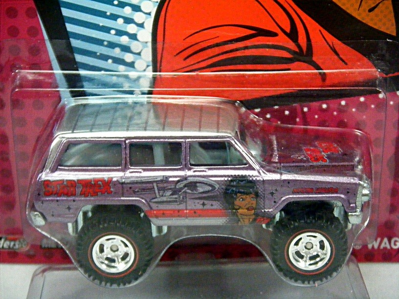 Hot Wheels Nostalgia - Star Trek - Lt. Uhura 1988 Jeep Wagoneer