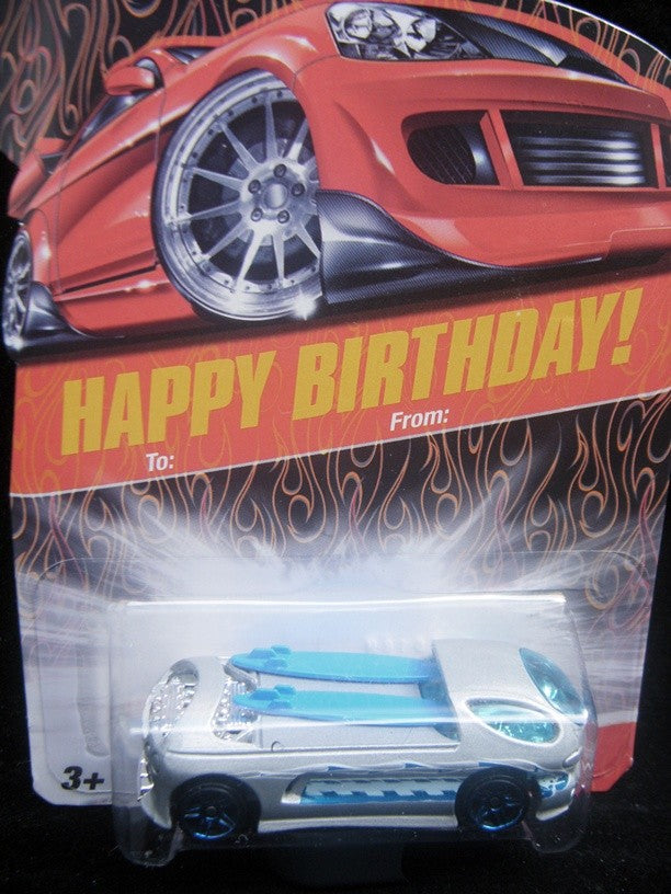 Hot Wheels Happy Birthday Card - Deora II Surf Pickup Truck