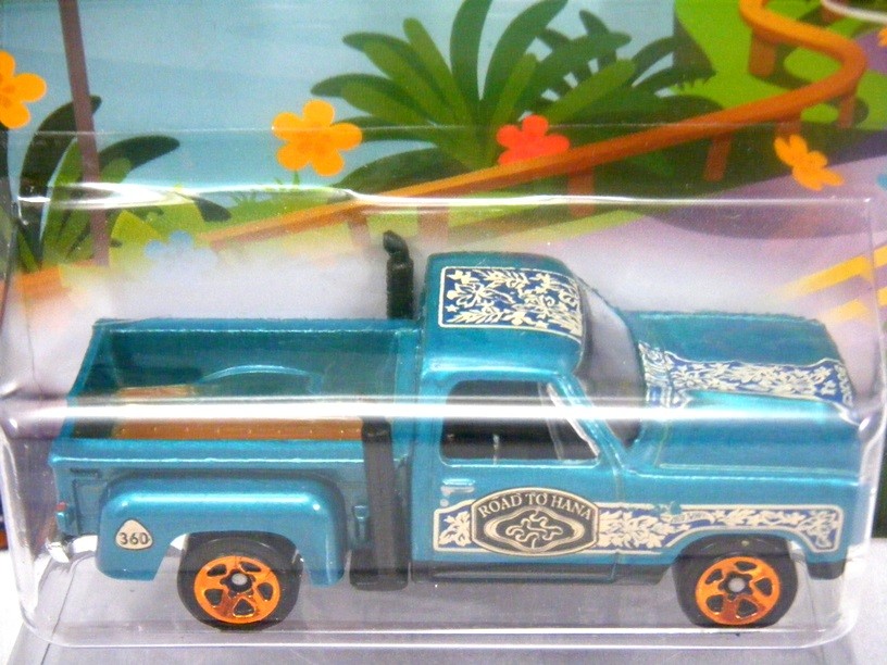 Hot Wheels - Road Trippin' - 1978  Dodge Lil' Red Pickup Truck