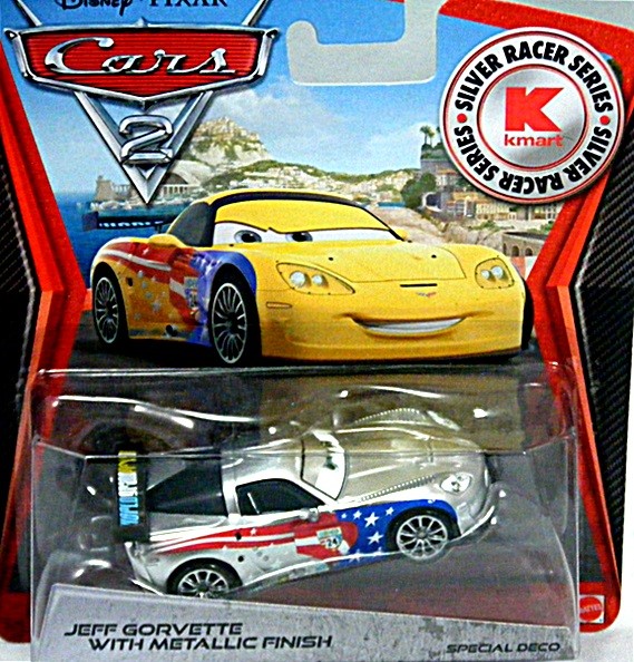 Disney Cars 2 Series - Jeff Gorvette - Chevrolet Corvette C6R - Jeff Gordon
