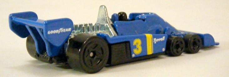 Hot Wheels 2010 New Models Series: Tyrrell P34 Six Wheeler Formula One Race Car