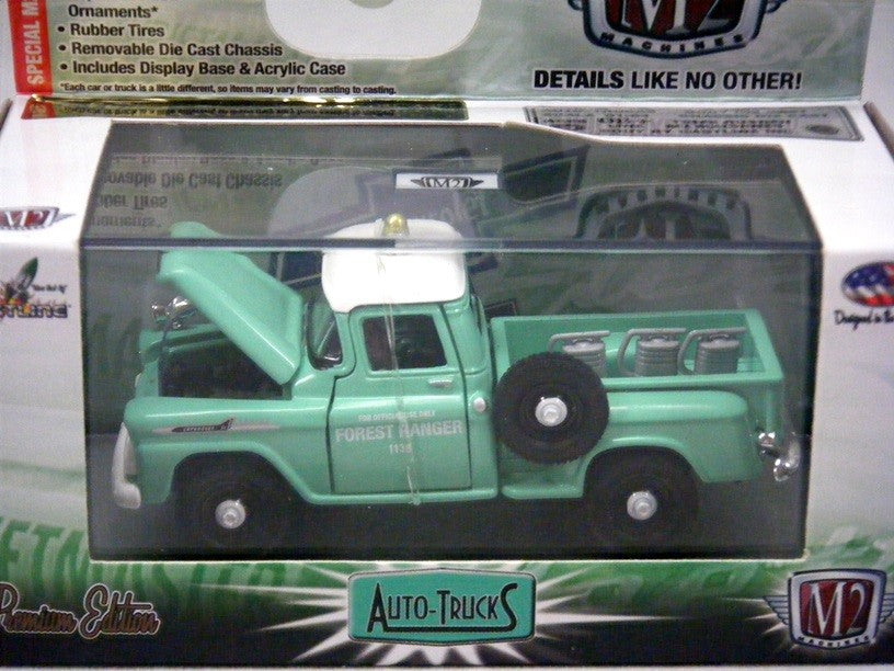 M2 Machines - 1958 Chevy Apache Forest Ranger Bush Truck