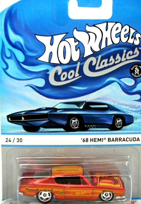 Hot Wheels Cool Classics - 1968 Hemi Barracuda