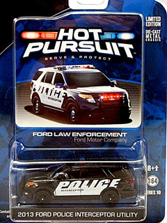 Greenlight - Hot Pursuit - Ford Law Enforcement Police Interceptor Utility