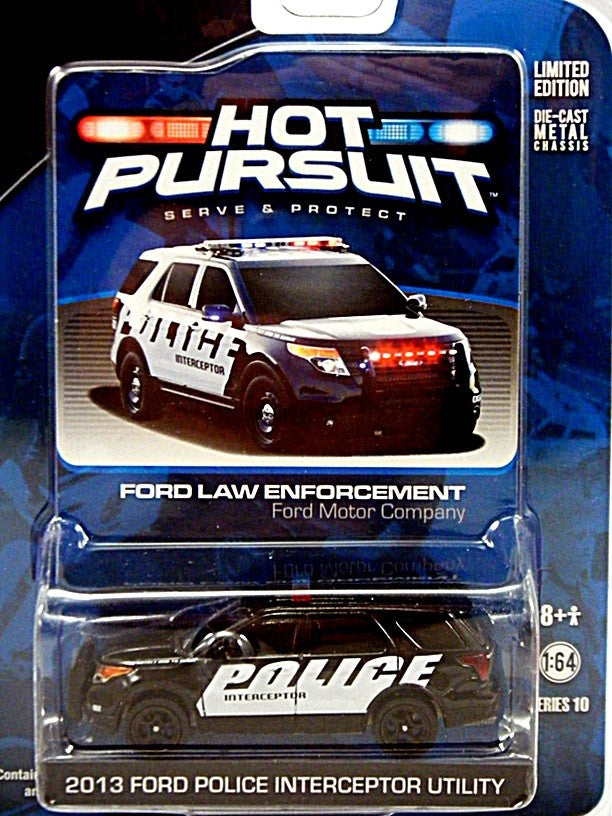 Greenlight - Hot Pursuit - Ford Law Enforcement Police Interceptor Utility