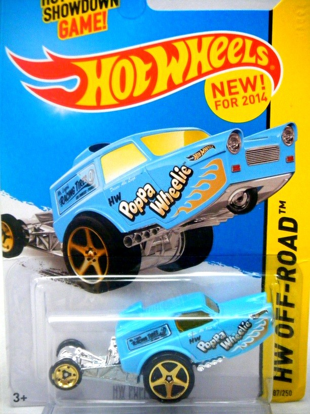 Hot Wheels - Reliant Robin - Poppa Wheelie Dragster