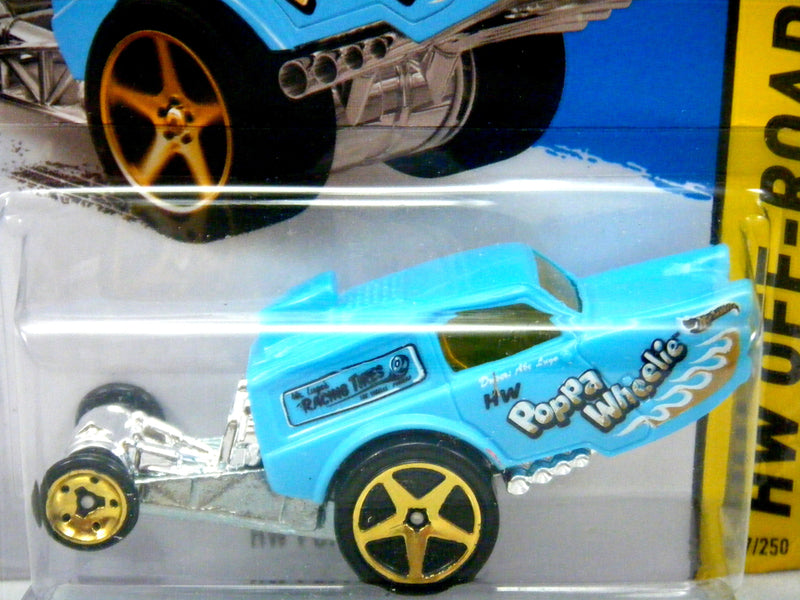 Hot Wheels - Reliant Robin - Poppa Wheelie Dragster