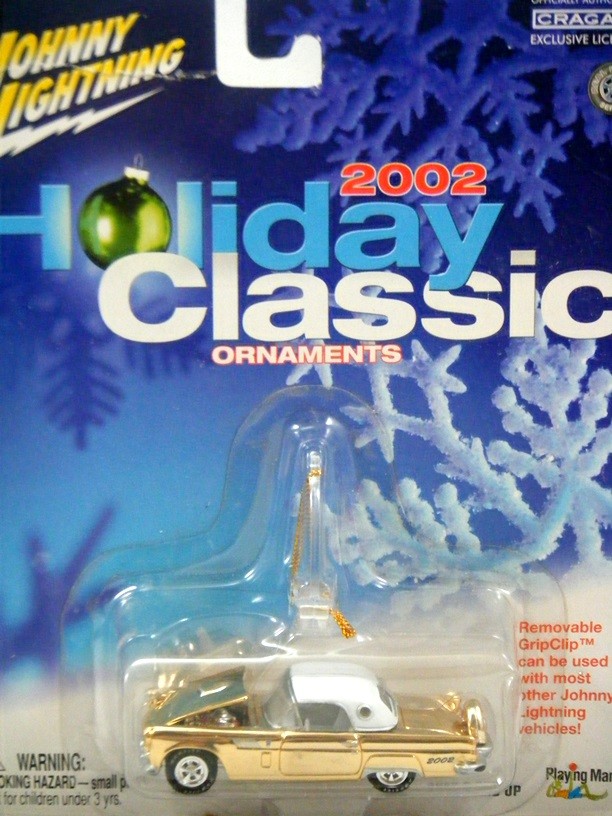 Johnny Lightning Holiday Classics 1956 Ford Thunderbird