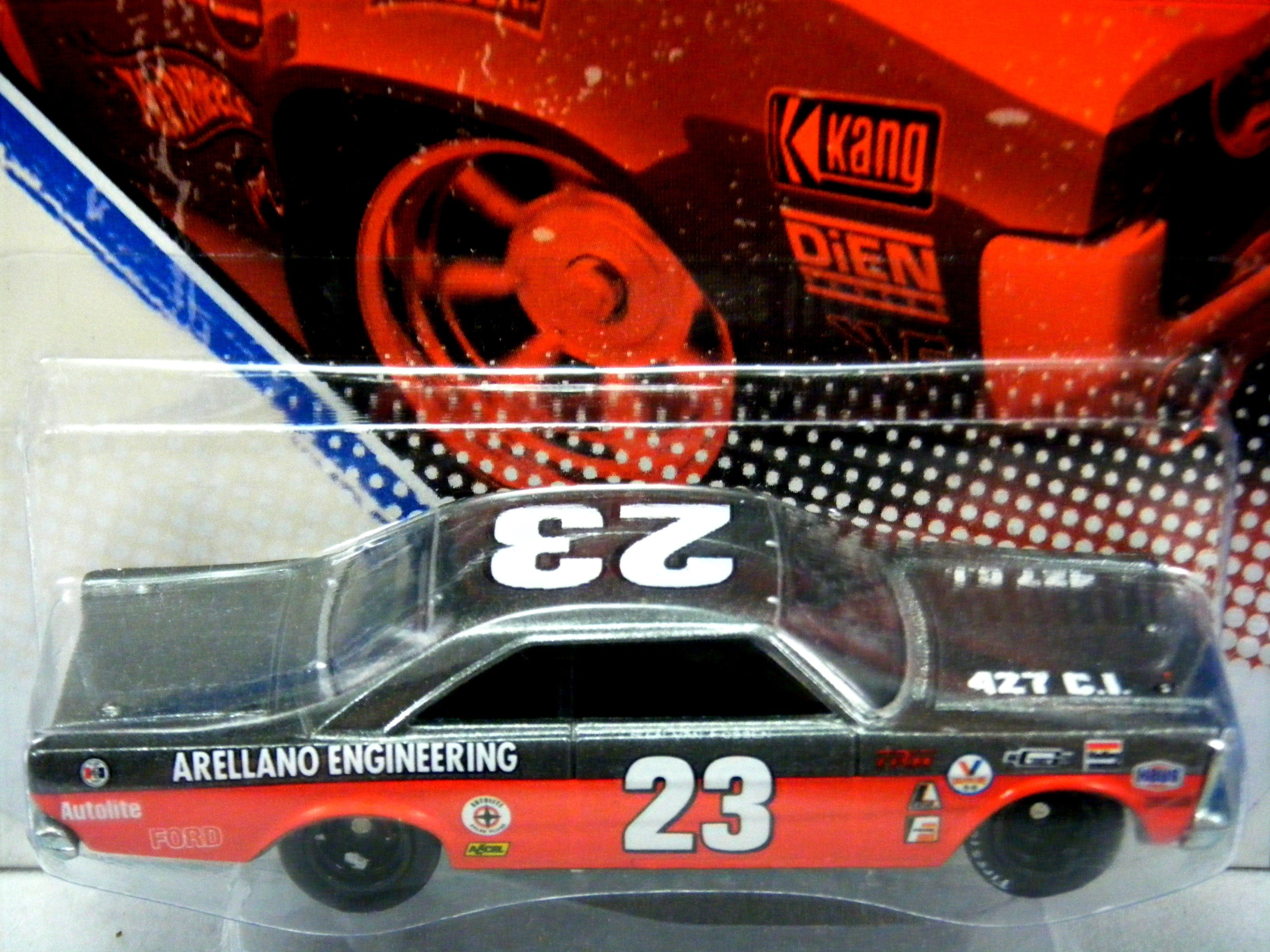 Hot Wheels Vintage Racing - 1965 Ford Galaxie 500 NASCAR Stock Car