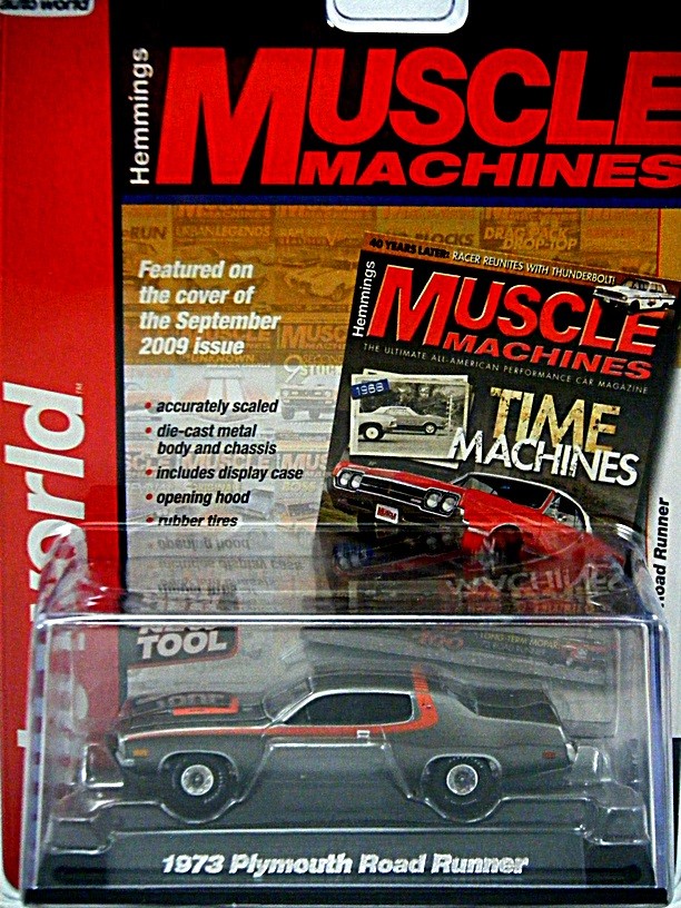 Auto World Licensed Series - 1973 Plymouth Road Runner