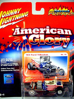 Johnny Lightning Street Freaks American Glory - 1923 Ford T-Bucket Street Rod