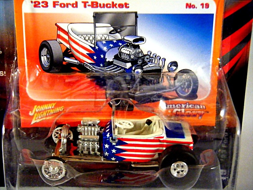 Johnny Lightning Street Freaks American Glory - 1923 Ford T-Bucket Street Rod