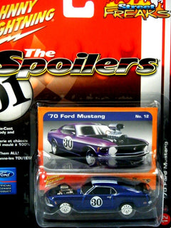 Johnny Lightning Street Freaks Spoilers - 1970 Ford Mustang