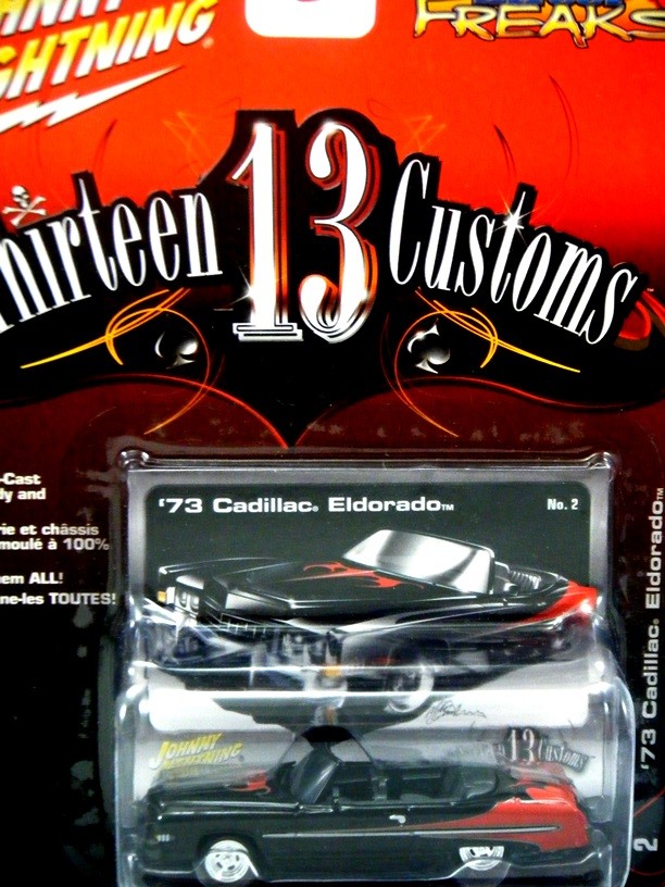 Johnny Lightning 13 Customs 1973 Cadillac Eldorado Convertible