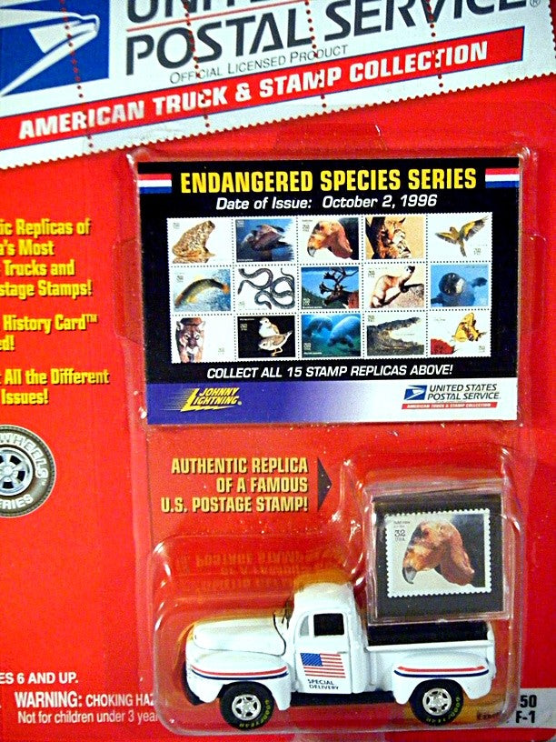 Johnny Lightning - American Truck and Stamp Series - 1950 Ford Pickup Truck