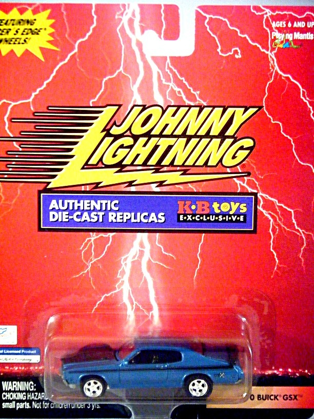 Johnny Lighting KB Toys Exclusive - 1970 Buick GSX Muscle Car