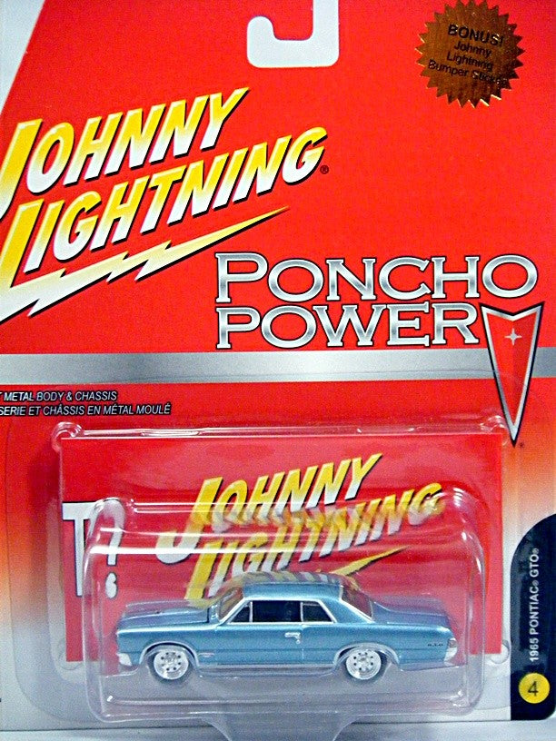 Johnny Lightning Poncho Power - 1965 Pontiac GTO