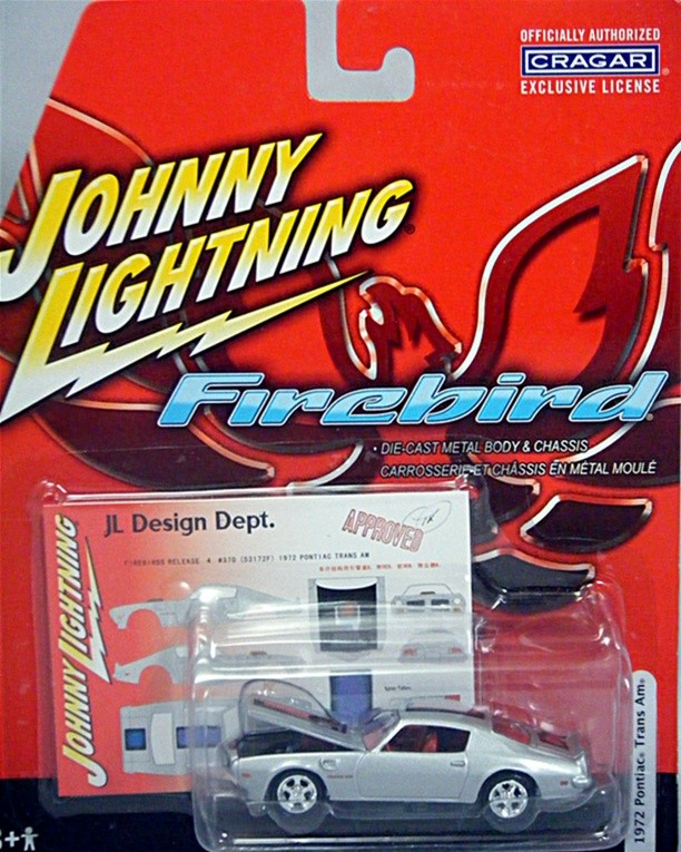 Johnny Lightning Firebird – 1972 Pontiac Firebird Trans Am  