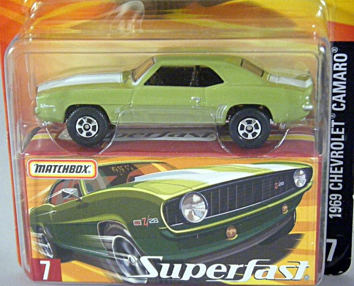 Matchbox Superfast - 1969 Chevrolet Camaro Z-28