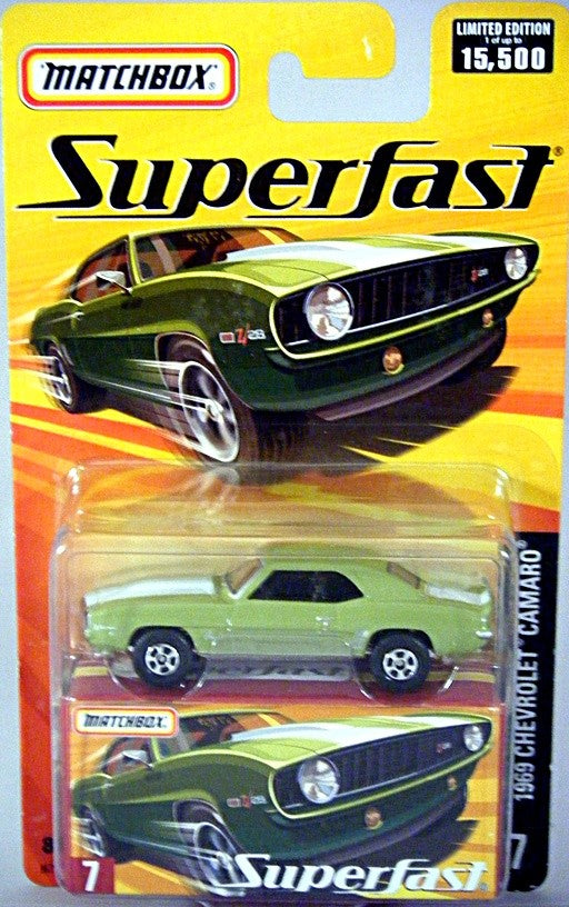 Matchbox Superfast - 1969 Chevrolet Camaro Z-28