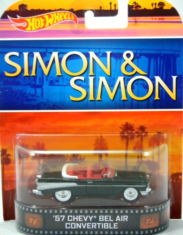 Hot Wheels: Simon & Simon 1957 Chevrolet Bel Air Convertible
