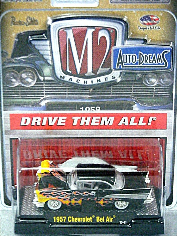 M2 Machines Auto Dreams 1957 Chevy Bel Air Hot Rod