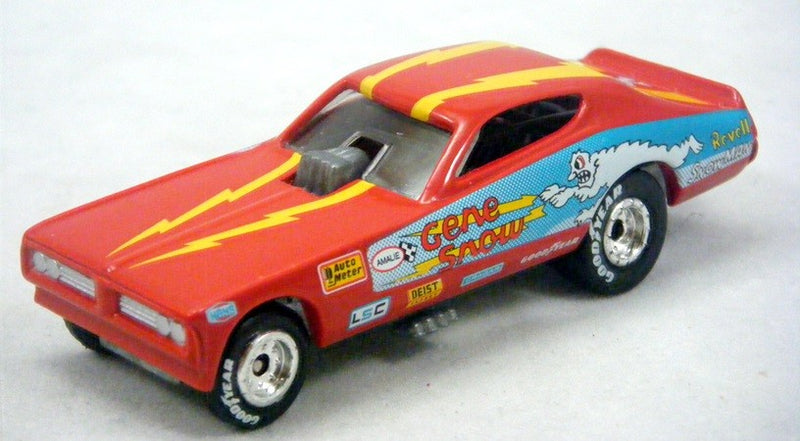 Johnny Lightning Gene Snow 1972 Dodge Charger NHRA Funny Car 